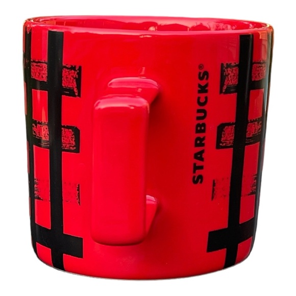 14 oz. Buffalo Plaid Starbucks Mug - Picture 4 of 6